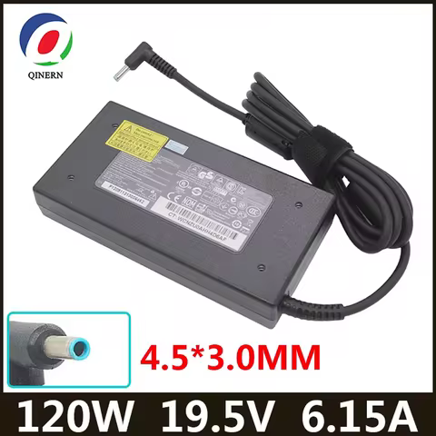 120W 19.5V 6.15A 4.5*3.0mm Laptop Adapter FOR HP ENVY 15 17 15-J013TX J015T 15-AX033 HSTNN-CA25 Char