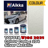 AIKKA TOYOTA VIOS 1D4 SILVER METALLIC 2K CAR PAINT