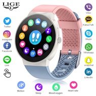 LIGE Smart Watch Women Full Touch Screen Sports Fitness Watch Smart bracelet for Android and iOS