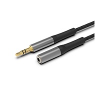 POLYWELL 3.5mm AUX Stereo Audio Extension Cable 50cm~5m Male To Female 3-Pole