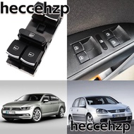 HECCEHZP Window Control Switch, 5ND959857 Chrome Car Window Lifter, Auto Accessories ABS 8 Pins Window Switch Button for VW/ Jetta /Tiguan /Golf /GTI MK5 MK6 Passat