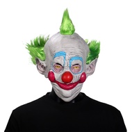 NEW Horror Killer Klowns From Outer Space Demon Clown Mask Cosplay Joker Latex Helmet Halloween Carn