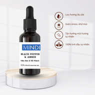 Tinh dầu Tiêu đen và Hổ phách Black perper & Amber - MINDI Essential Oil