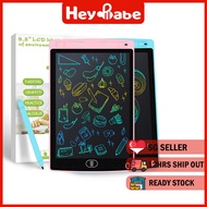 8.5/12inch LCD Writing Tablet, Drawing Pad for kids. Doodle Board. Learning Material for children