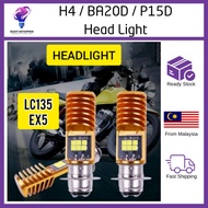 [🇲🇾] H4 / BA20D / P15D Head Light Motorcycle LED