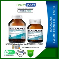 Blackmores Evening Primrose Oil + Fish Oil capsules