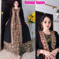 Gamis Azzam rompi lepas mix ceruty(',')