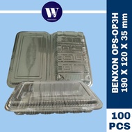 BENXON OPS-OP3H / DISPOSABLE FOOD CONTAINER / BEKAS KUIH [100PCS]
