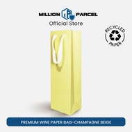 Premium Wine Paper Bag | Kraft Bottle Bag | Colorful Wine Gift Bag | Wine Bottle Carry Bags | Wine Bag | Gift packaging
