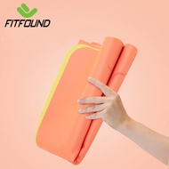 1.5 mm Travel Yoga Mat, Anti-Slip Thin Routed Coir Pu Rubber
