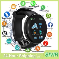 Smart Watch D18 Smart Bracelet Waterproof Fitness Heart Rate Monitor Men's Circular Sports Watch 智能手表