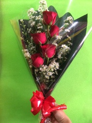 bunga mawar kado / kado mawar merah / bunga asli mawar