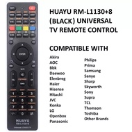 New Universal Huayu Rm-L1130 +X TV Remote Control Universal AKIRA AOC BBK ELENBREG PRIMA OPENBOX THOMSON DAEWOO JVC SUPRA Smart TV Controller