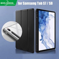 Goojodoq For Samsung Tablet Case Tab A8 S8 S7 Galaxy Tab With Pen Slot