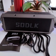 SODLK ใหม่100W 3D ซับวูฟเฟอร์แบบพกพาสเตอริโอลำโพงบลูทูธไร้สายกลางแจ้งเครื่องเสียงคอมพิวเตอร์ Tf/tws Caixa De Som