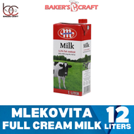 Mlekovita Full Cream Milk (12 liters) Mlekovita Full Cream Milk 12 Liters Full Cream Milk For Baby G