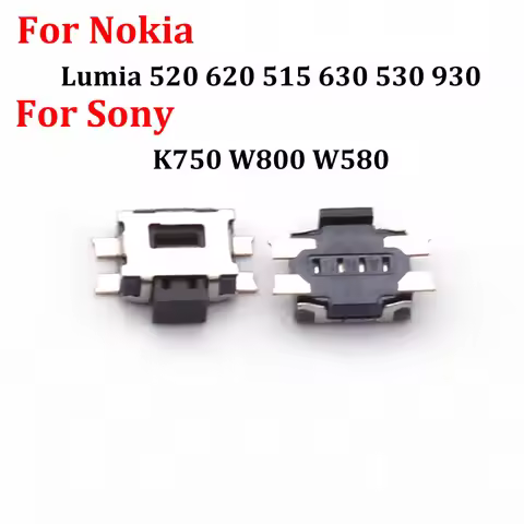 10pcs For Sony K750 W800 W580 For Nokia Lumia 520 620 515 630 530 930 Power Button Switch On Off