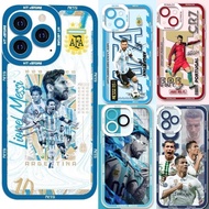 Messi Cristiano Ronaldo Case For OPPO Realme C63 C35 C25Y C65 7i  9 Pro Plus C53 C51 C55 9i 8i C21Y 