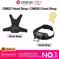 Ulanzi CM027 Head Strap Mount / CM028 Chest Strap for Gopro Insta360 DJI Action Cameras Mobile Phone