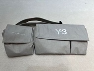 Y3 聯名雙腰包，可獨立分開使用，size-主包26×16cm 副包15×12cm