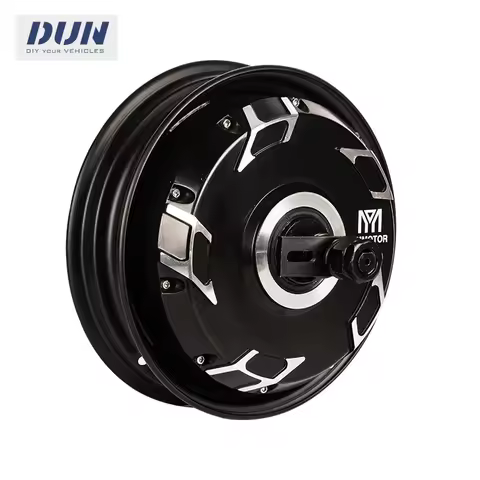 YUMA 10x2.15 Inch 5000W 110KMH 48V 60V 72V 60H Brushless DC In-Wheel Motor