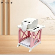 [Dickly] Desktop Printer Stand Desktop Printer Table Shelf for Desk Home Fax Machine