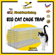 Metallogy New Big Cat Weasel Squirrel Kucing Siam Trap Cage Metal  / Rumah Perangkap Besi Kucing Wea