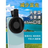 67mm Large-diameter mobile phone CPL Polarizer, polarizing filter, light-filter, anti-reflection cli