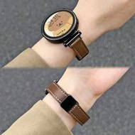 สายนาฬิกาหนังแม่เหล็กขนาด 18 มม., 20 มม., 22 มม. สไตล์มินิมอล - สายรัด สำหรับ Garmin, Galaxy Watch 6