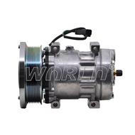SD7H154769  Excavator Compressor Air Conditioner For Caterpillar  Automobile Assembly 7H15 8PK   WXTK303