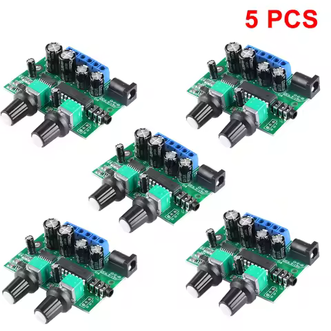 1PCS 5/10PCS TDA1517P 2.1 Super Bass Mini Micro 3 CH Power Amplifier Board 6W+6W+25W HIFI Class D Di