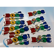 Sticker Potong BOSS Pangkah Benetton