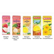 Marigold Asian Drink (6x250ml) Ice Lemon Tea Less Sugar / Lychee / Longan Red Dates / Soya Bean / Ch