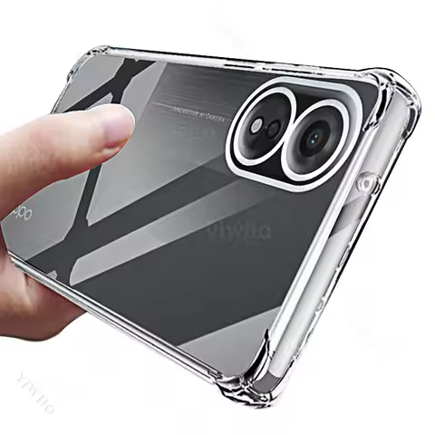 Clear Soft Case for Oppo A38 A18 A79 A78 A58 A78 4G 5G Phone Case Transparent Back Cover Ultra Slim 