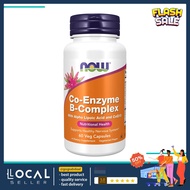 ❤SGseller❤ NOW Supplements, Co-Enzyme B Complex with Alpha Lipoic Acid and CoQ10, Nutritional Health