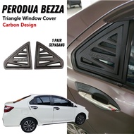 PERODUA BEZZA REAR WINDOW COVER Side Mirror Louvers Protector Pelindung Cermin Tingkap Kereta bezza