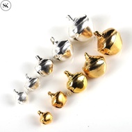 SK 100pcs/Bag Decoration Small Bells One Word Colorful Christmas Dance Bracelet diy Jewelry Accessor