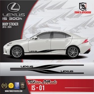 👍👍 LEXUS IS 300h CAR BODY STICKER SET IS - 01