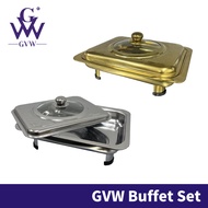 GVW Bekas Kuih Raya Bekas Makanan Tray Makanan Bertutp Tray Buffet Set Buffet Warmer Buffet Stand Fo
