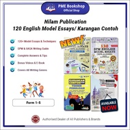 【PME Bookshop】 Nilam 120 English Model Essays SPM/ Form 1, 2, 3 | Karangan Contoh dan Teknik Penulis