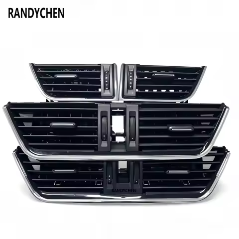 1PC New Interior Chrome AC Air Vent Grill For Skoda Octavia 3 A7 5E MK3 2013-2020 5E0819701 5E081970