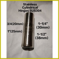 ❀ ✆ ❁ Stainless Cylindrical Hinges SUS304(3/4,1",1-1/4,1-1/2)