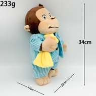 ของเล่นตุ๊กตาลิงนุ่ม George ขี้สงสัยมีในสต็อก