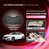 Honda Civic FC 2017-2022 Custom Fit OEM REAR Sunshade