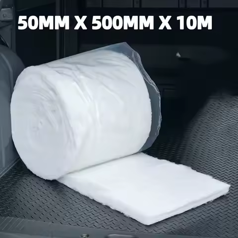 50MMX500MMX10M Aluminum Silicate Ceramic Fiber Insulation Blanket Zirconium 1650 ℃ High Temperature 