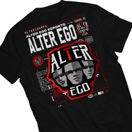 T-shirt Alter Ego Esport Indonesia Streetwear New Series Combed 30s Indonesian Esport Shirt/ Indones