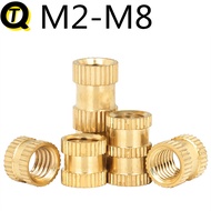 Through Hole Injection Molding Copper Flower Female Copper Inlaid Piece Copper Pre-Buried Piece Scre