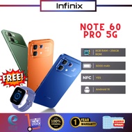 Infinix NOTE 60 Pro 5G Smartphone 8/12+256GB | Snapdragon 7s Gen 4 | 144Hz 1.5K AMOLED Display