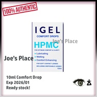 IGEL HPMC Comfort Drop 10ml  Eyedrop Ready stock