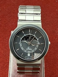 CITIZEN ATTESA Quartz ตัวเรือนTITANIUM นาฬิกาผู้ชาย มือสองของแท้